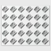 Cadeau A-10 Thunderbolt II Papier à envelopper (Plat)