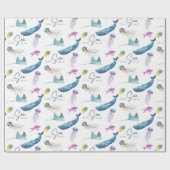 Cadeau À La Mer Nous Allons Envelopper Du Papier (Plat)