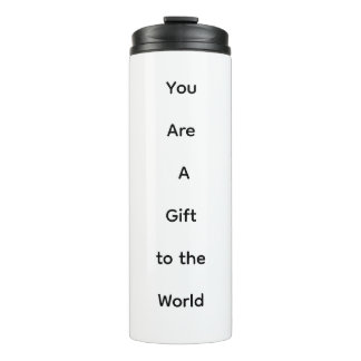 Cadeau aan de Wereld Thermische Tumbler Thermosbeker