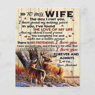 Cadeau aan familie | Brief aan mijn man ontwerp | Flyer