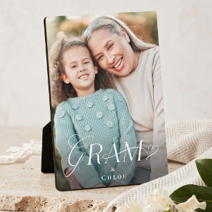 Cadeau Aandenken Foto Gram Kleinkind Fotoplaat