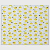 Cadeau Abeille sur papier d'enveloppement de fleurs - Arr (Plat)