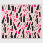 Cadeau Accessoires de maquillage Papier d'enveloppement (Plat)