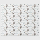 Cadeau Adventure Await Bunny Wrapping Papier (Plat)