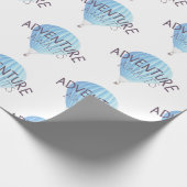 Cadeau Adventure Await Wrapping Papier (Coin)