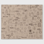 Cadeau Affranchissement de cru de style de papier (Plat)