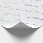 Cadeau Aïd Moubarak / Joyeux papier enveloppant Aïd/Ramad (Coin)