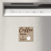 Cadeau aimant café rétro (In Situ (Lave-vaisselle))