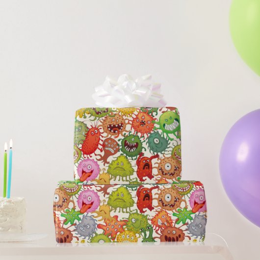 Cadeau Aliens n'Monstres Envelopper du papier (Cadeaux de fête)