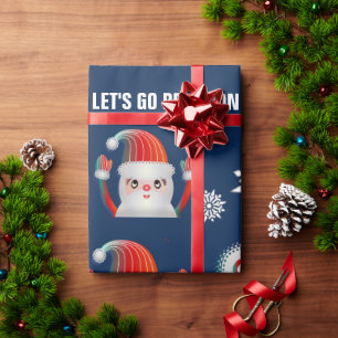 Cadeau ALLONS BRANDON NOËL : Papier à envelopper