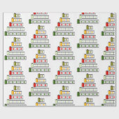 Cadeau Amateurs de films enveloppant du papier (Plat)