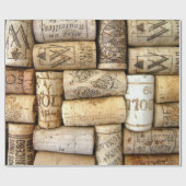 Cadeau Amateurs de vin envelopper du papier (Plat)