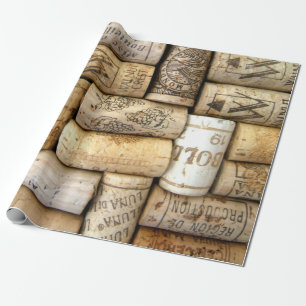 Cadeau Amateurs de vin envelopper du papier