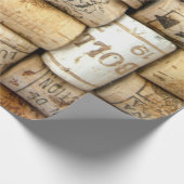 Cadeau Amateurs de vin envelopper du papier (Coin)