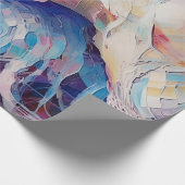 Cadeau Âme d'un ange, Pastel Papier Collage (Coin)