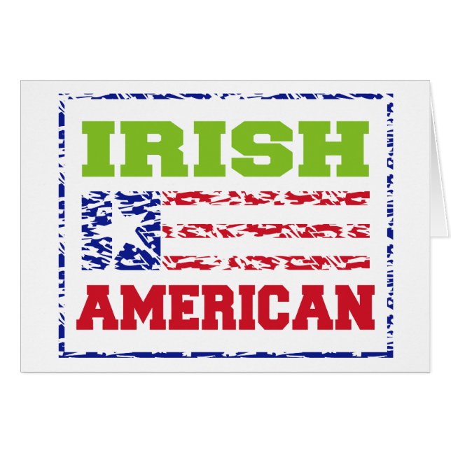 Cadeau américain irlandais (Devant horizontal)