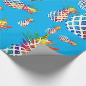 Cadeau Ananas en papier brillant (Coin)