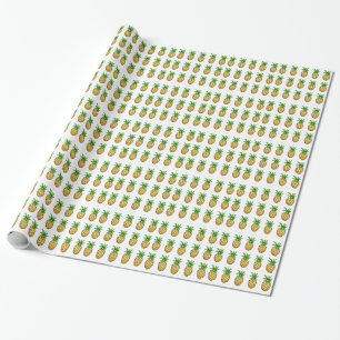 Cadeau Ananas - papier d'emballage