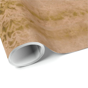 Cadeau Ancien papier d'enveloppement 1 & Papillon 6B