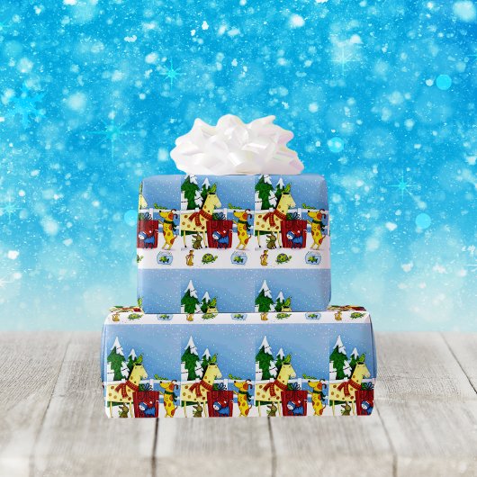 Cadeau Animaux de compagnie Aimer Papier d'enveloppement 