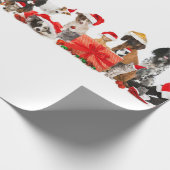 Cadeau Animaux de compagnie en chapeaux de Noël Papier d' (Coin)