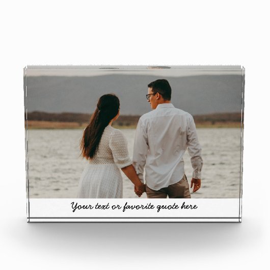 Cadeau Anniversaire, Bloc photo personnalisé, Cade (Devant)