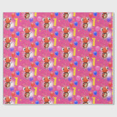 Cadeau Anniversaire Garçon ou fille 1 Ladybug papier d'em (Plat)