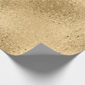 Cadeau Antique Gold Foil Style 3 Wrapper Papier Rouleau (Coin)