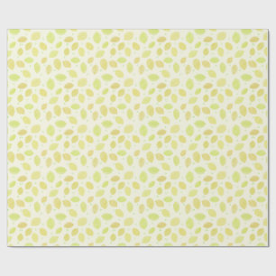 Cadeau Aquarelle Citrus Motif Papier d'enveloppement Citr