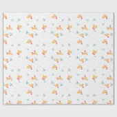 Cadeau Aquarelle papier Motif d'abeille (Plat)