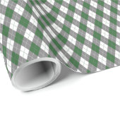 Cadeau Argyll papier d'emballage plaid. (Coin rond)