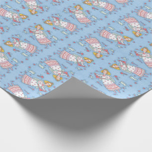CADEAU ART FOLK ANGE DE COEURS PAPIER DE TRAVAIL
