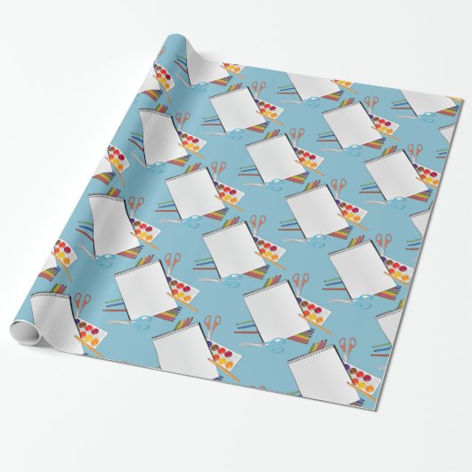 Cadeau Articles d'artisanat Papier d'enveloppement (Déroulé)