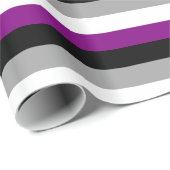 Cadeau Asexualité drapeau de la fierté Papier à enveloppe (Coin rond)