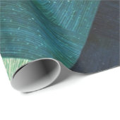 Cadeau Aspect texturé du papier d'emballage en bois (Coin rond)