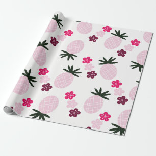 Cadeau Assez en papier d'emballage de rose Aloha