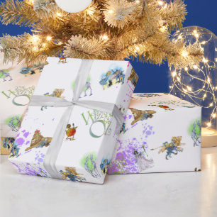 Cadeau Assistant classique de l'Oz papier d'enveloppement