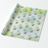 Cadeau Assistant classique de papier d'emballage Oz Anniv (Déroulé)