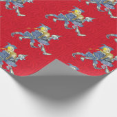 Cadeau Assistant classique de papier d'emballage rouge Oz (Coin)