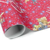 Cadeau Assistant classique du papier d'enveloppement de N (Coin rond)