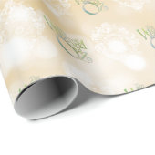 Cadeau Assistant classique du papier d'enveloppement de N (Coin rond)