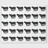 Cadeau ATM - Papier d'enveloppement de Badet de Beefy (Plat)