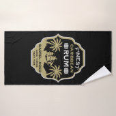 Cadeau au rhum Drinker (Serviette de bain)