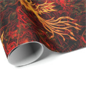 Cadeau Augmentation du papier d'emballage de Phoenix (Coin rond)