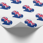 Cadeau Australie Drapeau Papier d'enveloppement pour déco (Coin)