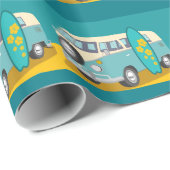 Cadeau Australie : Papier d'emballage de voyage (Coin rond)