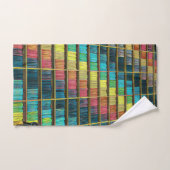 Cadeau aux amateurs de bibliothèque (Serviette à main)