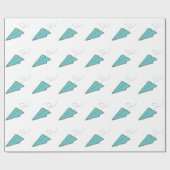 Cadeau Avion de papier (Plat)