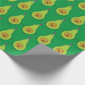 Cadeau Avocado Cute 1er Anniversaire Papier d'enveloppeme (Coin)