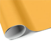 Cadeau BAC DE COULEUR SOLIDE ORANGE CRÉAMSICLE DE papier (Coin rond)